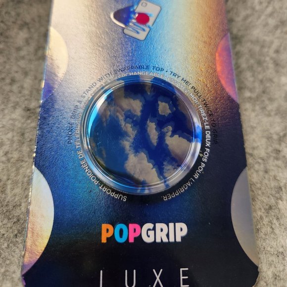 Mirage Cloudy Skies Luxe Premium Popsockets Single Grip & Stand Phones Holder - Picture 2 of 5